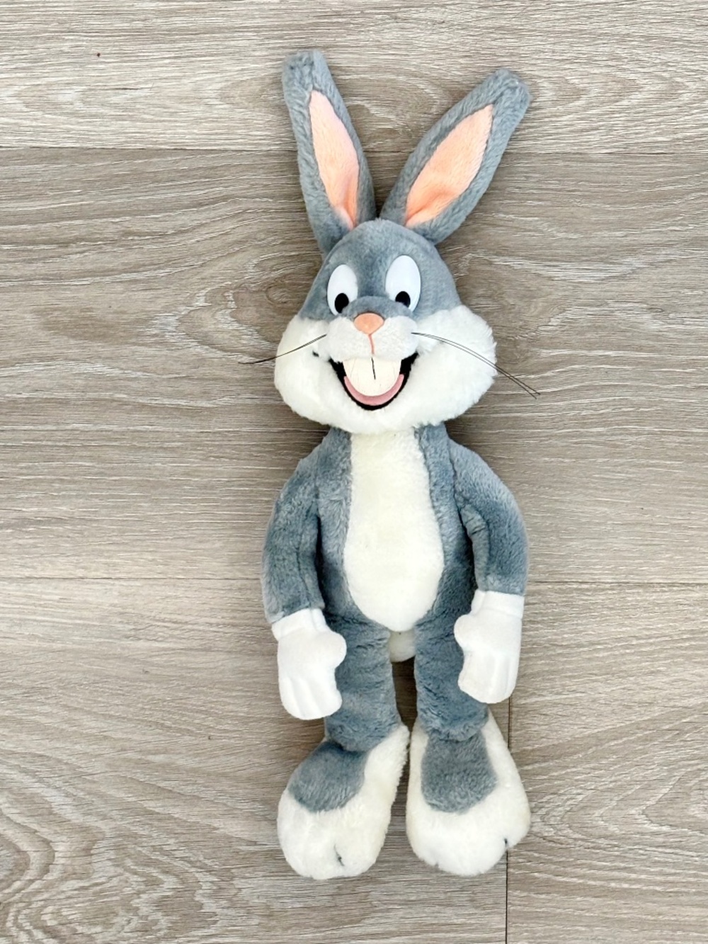 VINTAGE 1991 Bugs Bunny Back Strap Adjustable Ears 24K Co Special Effects Plush